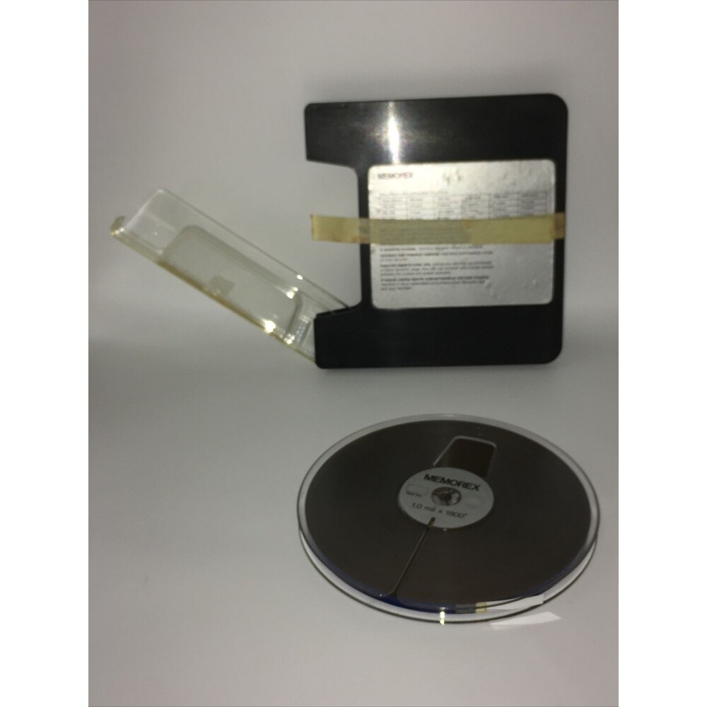 Memorex 1.0 mil x 1800’ unused reel to reel tape old stock